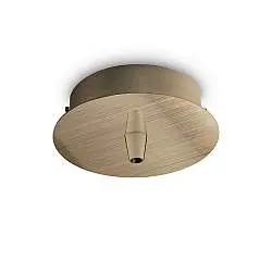 Rosone Standard All In Metallo Ottone 1 Luce