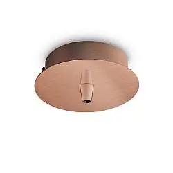Rosone Standard All In Metallo Rame 1 Luce