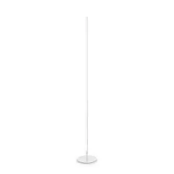 Piantana Industrial-Minimal Yoko Alluminio-Plastiche Bianco Led 16W 3000K