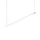 Sospensione Industrial-Minimal Yoko Alluminio-Plastiche Bianco Led 16W 3000K