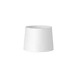 Paralume Cono Set Tessuto Bianco D20
