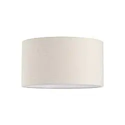 Paralume Cilindro Set Tessuto Beige D70