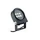 Proiettore Ulex Alluminio Antracite 1 Luce 15W 3000K Luce Calda