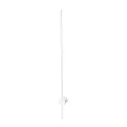 Applique Industrial-Minimal Essence Metallo Bianco Led 20W 3000K Luce Calda