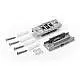 Kit Superficie Steel Alluminio Nero