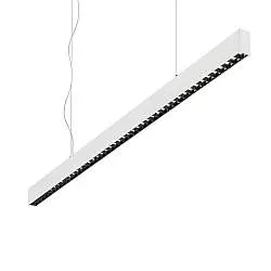 Lampada Lineare Office Alluminio Bianco Led 30W 4000K Luce Naturale