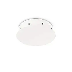 Rosone Magnetico All In Metallo Bianco 8 Luci