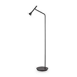 Piantana Moderna Diesis Metallo Nero Led 4,5W 3000K Luce Calda
