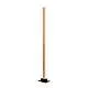 Piantana Industrial-Minimal Craft Legno Marrone Led 26W 3000K Luce Calda
