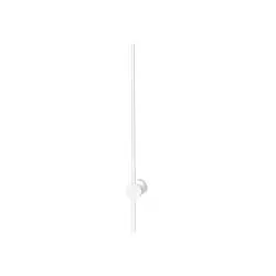 Applique Industrial-Minimal Essence Metallo Bianco Led 11W 3000K Luce Calda