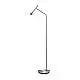Piantana Moderna Diesis Metallo Cromo Led 4,5W 3000K Luce Calda