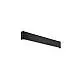 Applique Moderna Delta Metallo Nero Led 19,5W 4000K Luce Naturale