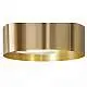 Plafoniera Contemporanea Sound Metallo Oro Vetro 1 Luce