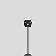 Piantana Moderna Timeo Metallo Nero Led 9W