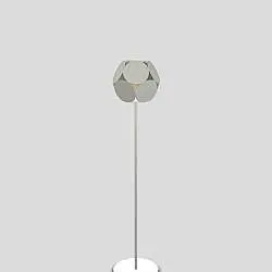 Piantana Moderna Timeo Metallo Bianco Led 9W