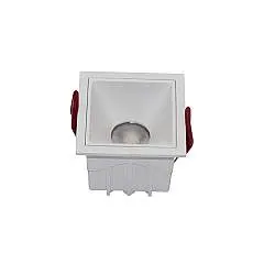 Faretto Da Incasso Moderno Alfa Led Alluminio Bianco Led Luce Calda Dimmerabile