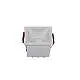 Faretto Da Incasso Moderno Alfa Led Alluminio Bianco Led Luce Calda 15W Dimm.