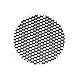 Griglia Antiabbagliamento Focus Led Per Proiettore Alluminio Nero Diametro 3,3Cm