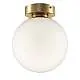 Applique Contemporanea Basic Form Media In Metallo Colore Oro 1 Luce