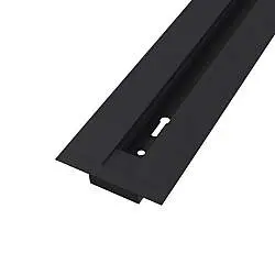 Binario In Alluminio Nero 2 Metro