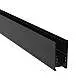 Binario Moderno Busbar Trunkings Exility Alluminio Nero 2M