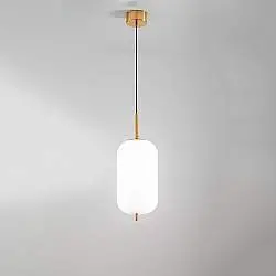 Lampadario In Metallo Contemporaneo Cirro Bianco Led