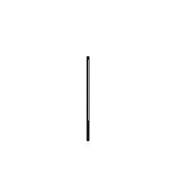 Piantana Moderna Jedi Metallo Nero Led 19W 3000K Luce Calda