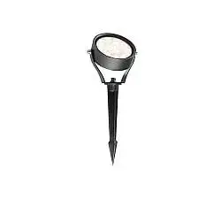 Faretto Orientabile Con Picchetto In Alluminio Grigio Led 9 W 700 Lm 4000K Ciak