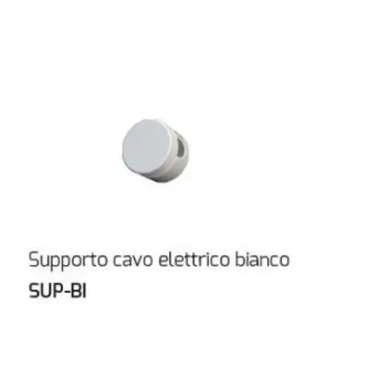 Supporto Cavo Elettrico Bianco | Top Light