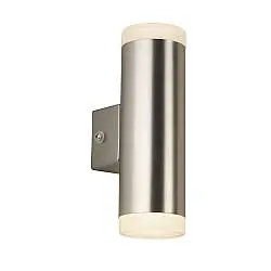 Applique Moderna Metro Policarbonato Argento Led 3,95X2W