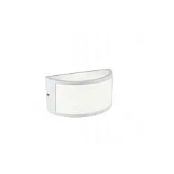 Applique Da Esterno Contemporanea Bia Alluminio Bianco 1 Luce E27