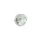 Applique Piccola Esterno Palpebra Tonda Alluminio E Vetro Bianco 1 Luce E27