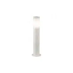 Palo Basso Moderno Panama Alluminio Bianco 1 Luce E27 300Cm