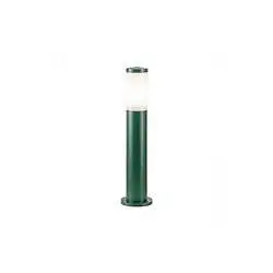Palo Basso Moderno Panama Alluminio Muschio Verde 1 Luce E27 300Cm