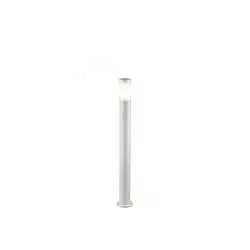 Palo Alto Moderno Panama Alluminio Bianco 1 Luce E27 350Cm