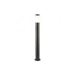 Palo Alto Moderno Panama Alluminio Grafite 1 Luce E27 350Cm