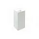 Applique Da Esterno Moderna Tower Alluminio E Vetro Bianco Led 6,6W 3000K