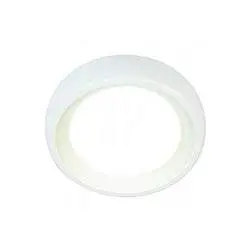 Plafoniera Da Esterno Moderna Loft Alluminio E Termoplastica Bianco Led 8W 4000K