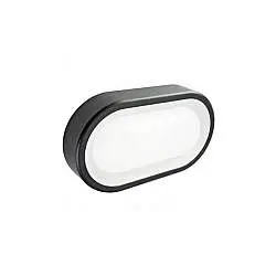 Plafoniera Esterno Moderna Orion Alluminio E Termoplastica Grigio Led 9W 4000K