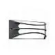 Applique Da Esterno Contemp. Bra Alluminio E Termoplastica Grigio Led 10W 4000K
