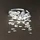 Applique Contemporanea Flare Metallo Cromo Cristallo 1 Luce G9