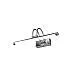 Applique Contemporanea Heat Metallo Cromo Diffusore Acrilico Led 10W Luce Calda