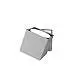 Applique Moderna Rotation Metallo Grigio 1 Luce Gx53