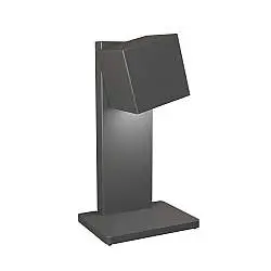 Lampada Scrivania-Ufficio Moderna Rotation Metallo Grigio Antracite 1 Luce Gx53